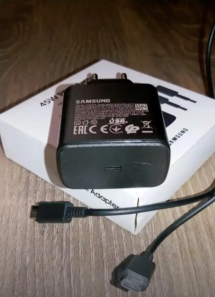Зарядное устройство 45W Type-C для Android, быстрая зарядка, адаптер + кабель 1 м