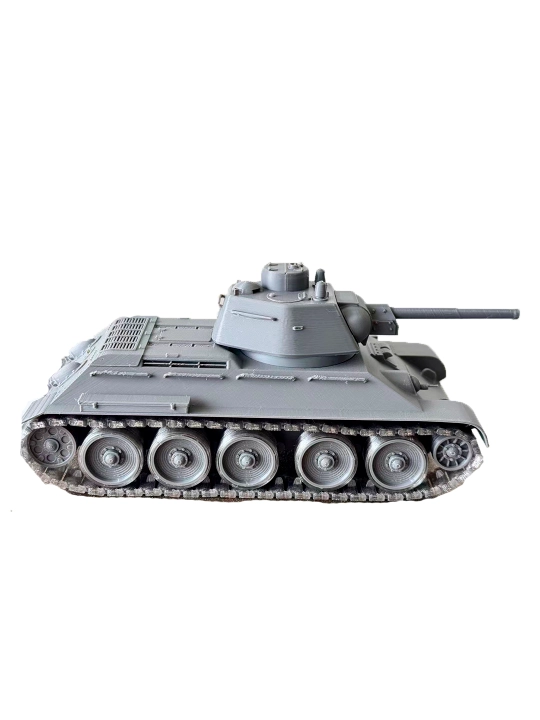 Модель 3D t34/76 символ победы. Высоко детализированное масштаб 1:35. В комплекте краска