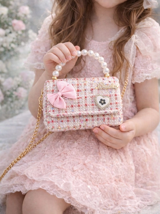 Мини-сумочка для девочек, прочная, можно носить в руке и на плече