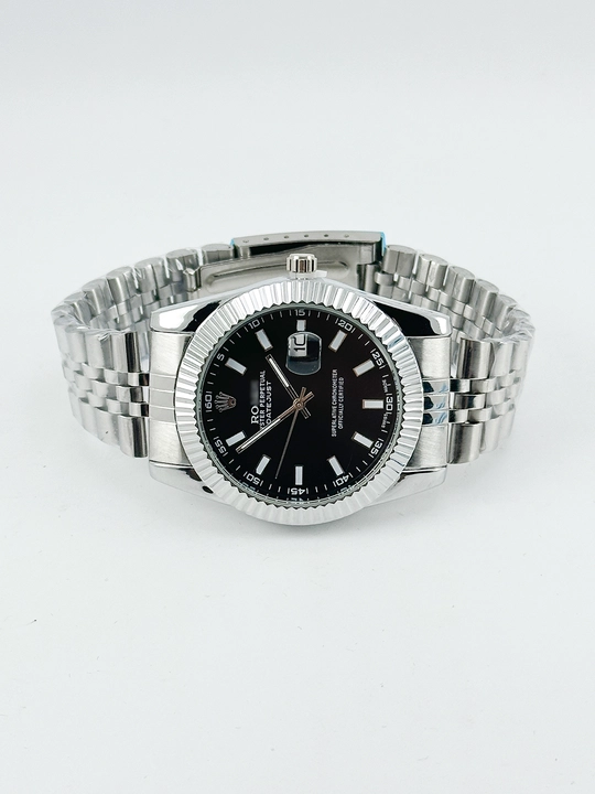 Erkaklar qol soati Datejust, metall remeshog, sovg’a qutisi va paketi bilan