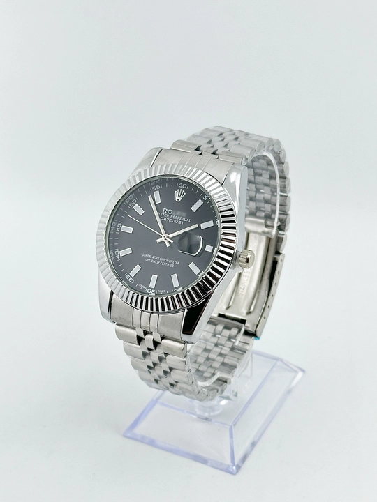 Erkaklar qol soati Datejust, metall remeshog, sovg’a qutisi va paketi bilan