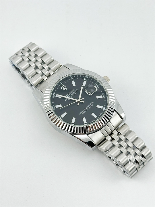 Erkaklar qol soati Datejust, metall remeshog, sovg’a qutisi va paketi bilan