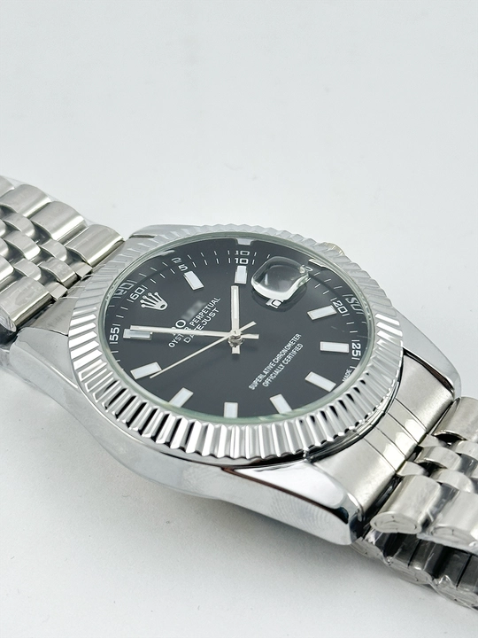 Erkaklar qol soati Datejust, metall remeshog, sovg’a qutisi va paketi bilan