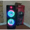 Portativ Bluetooth karnay ZQS8210, yorug‘lik bilan, FM, USB, AUX, kuchli ovoz, bas