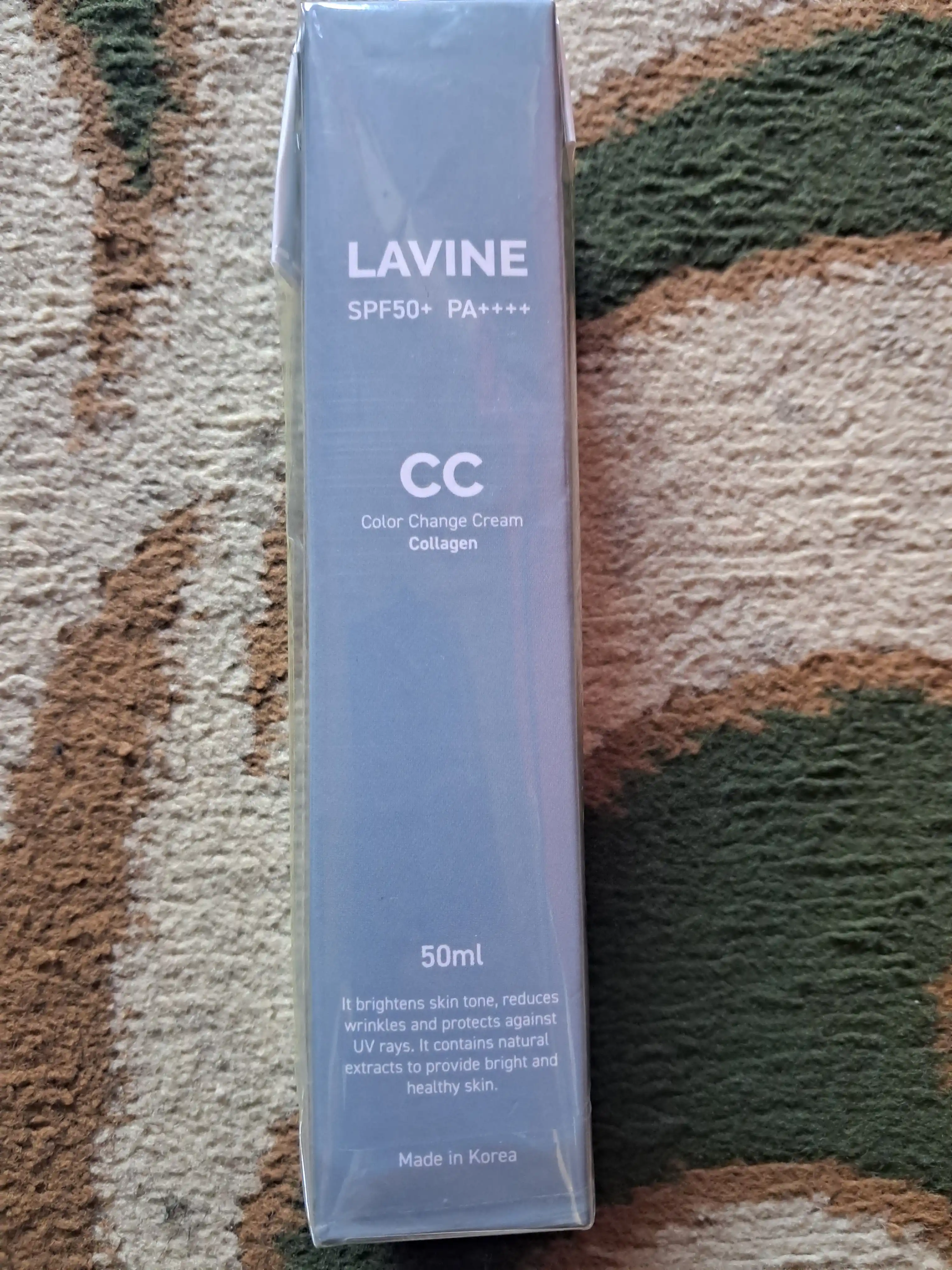 CC крем для лица, 50 мл, SPF 50+, PA++++