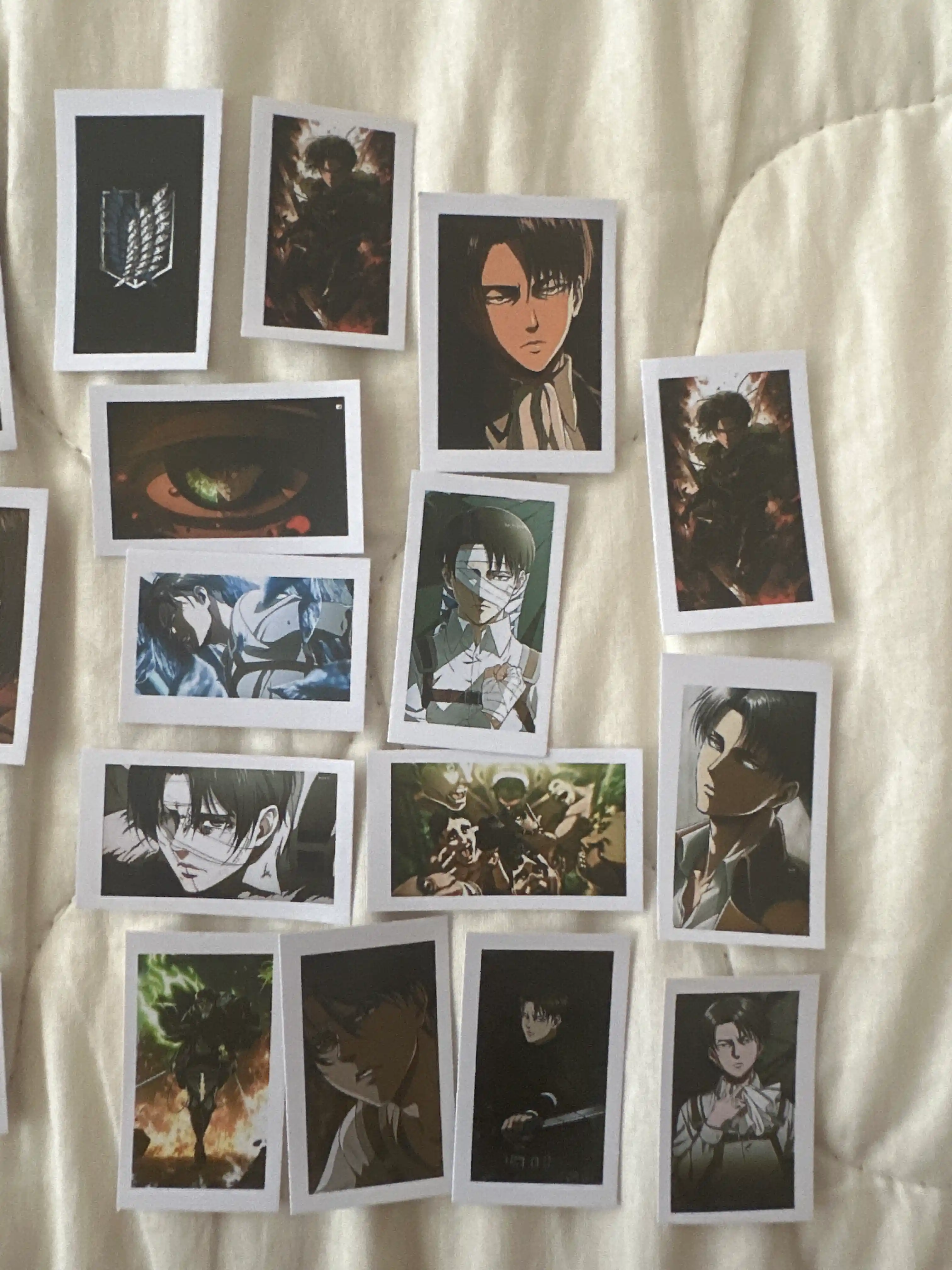 Stikerlar Anime Naruto, Bleach, Jujutsu Kaisen, Demon Slayer, Attack on Titan, 50 xil