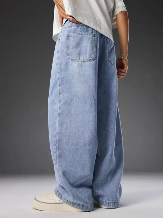 Baggi jins keng shimlar erkaklar uchun Y2K,jinsi oversize shim erkaklar uchun