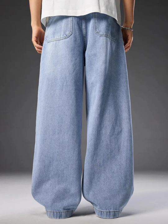 Baggi jins keng shimlar erkaklar uchun Y2K,jinsi oversize shim erkaklar uchun