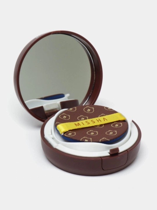 Cushion Moisture SPF 50 upa-elik tonal kremi, zaxira refili bilan BB kremi, 15 g