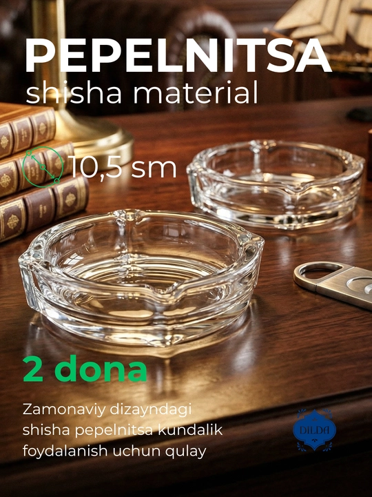 Shisha kuldonlar - uy, ofis yoki sovg‘a uchun mo‘ljallangan, ko‘p qirrali modellar, 1-2 ta - 
