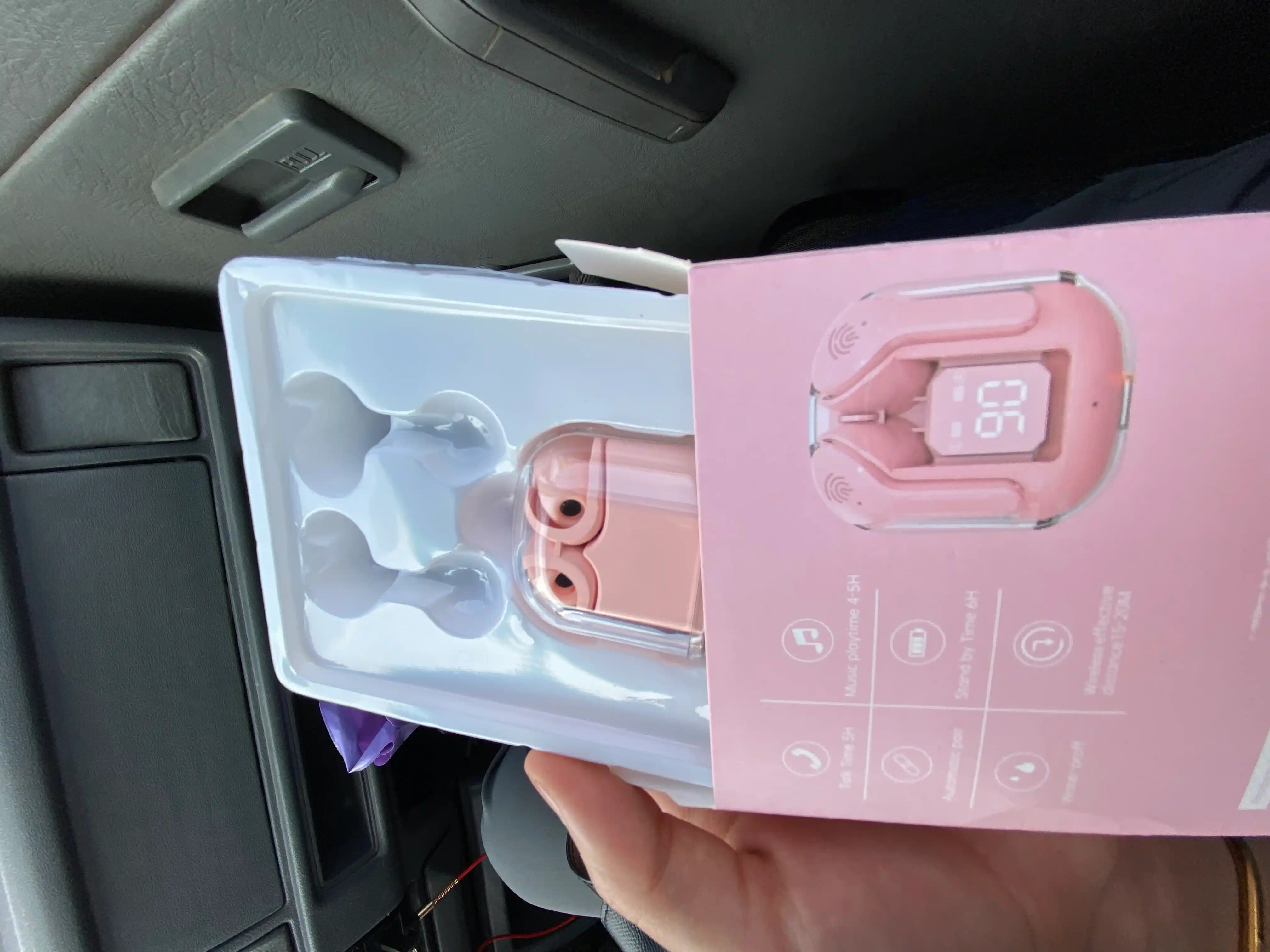 Simsiz Bluetooth quloqchinlar,Air 31,displey, mikrofon va shovqinni kamaytirish bilan bil