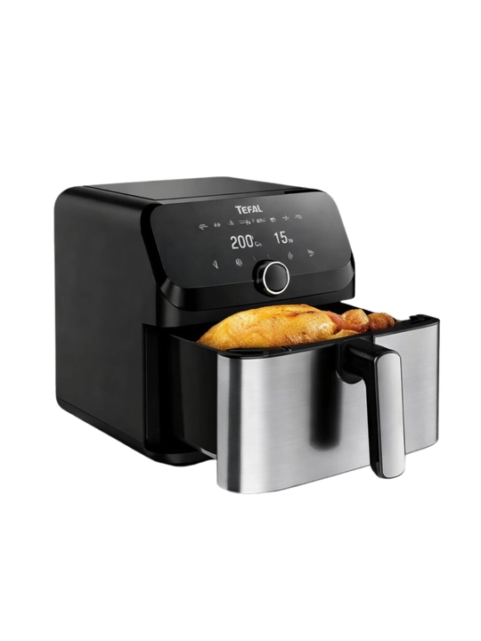 Аэрогриль Tefal, фритюрница без масла, цифровой, для дома, с дисплеем