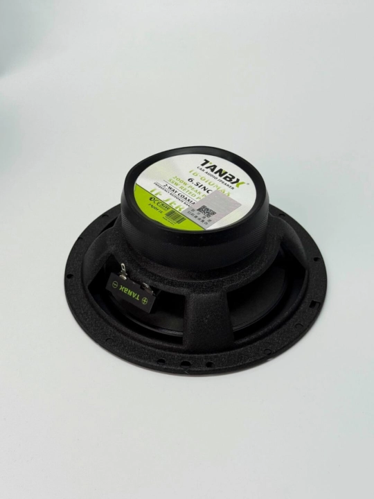 Avtomobil audio karnayi, 16 sm, Tanbx TB-610 Max – kuchli ovoz va aniq chastotalar