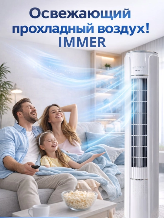 Кондиционер IMMER 24 TUNDRA — описание (BTU 18000, R32, компрессор Hitachi)