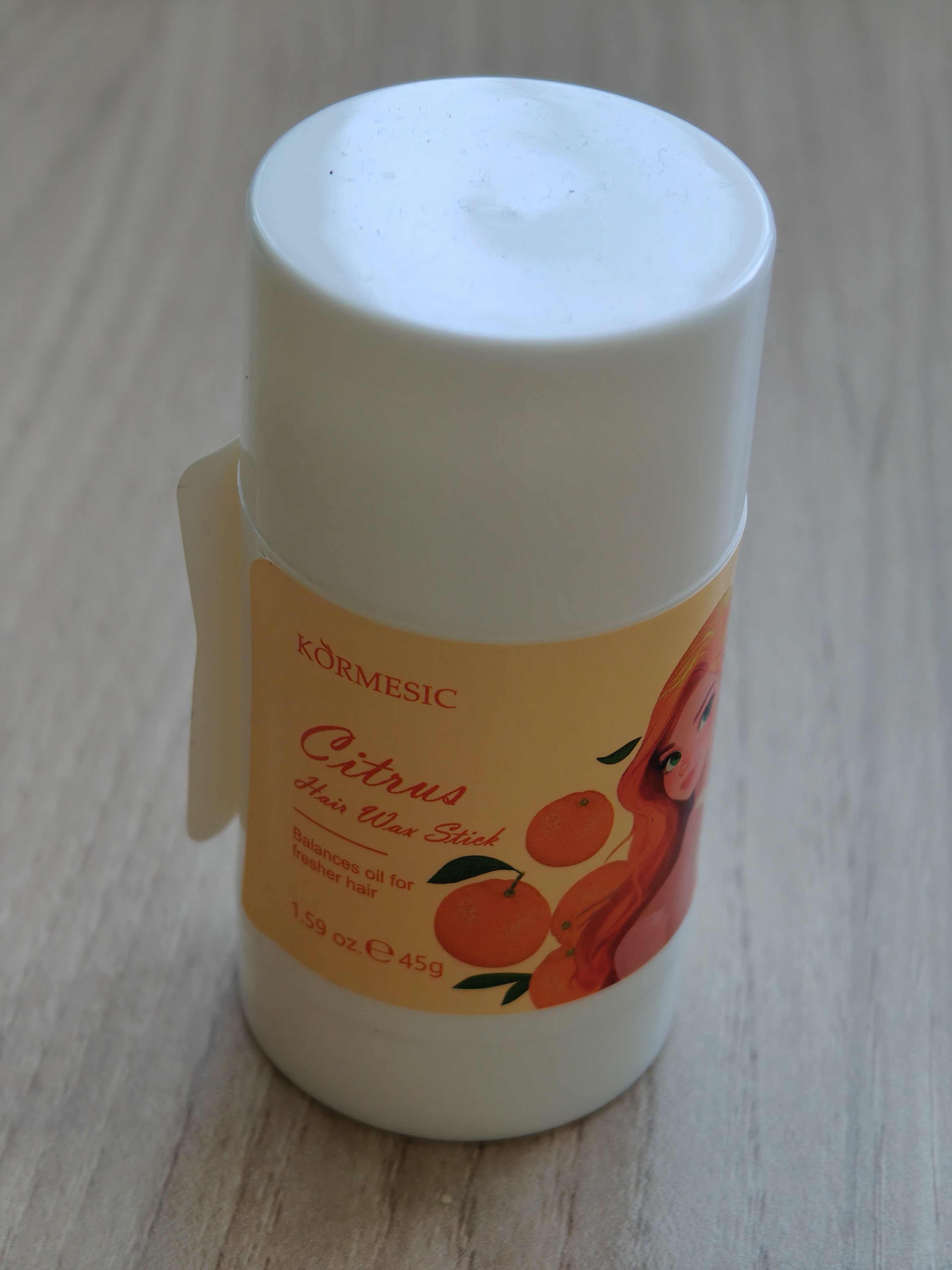 Soch turmaklash uchun tsitrus, lavanta, aloe vera, shaftoli mumi tayoqchasi 45g