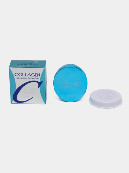Коллагеновая пудра для лица Hydro Moisture Two Way Cake Tone-13 -21 -23