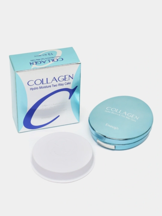 Коллагеновая пудра для лица Hydro Moisture Two Way Cake Tone-13 -21 -23 - 