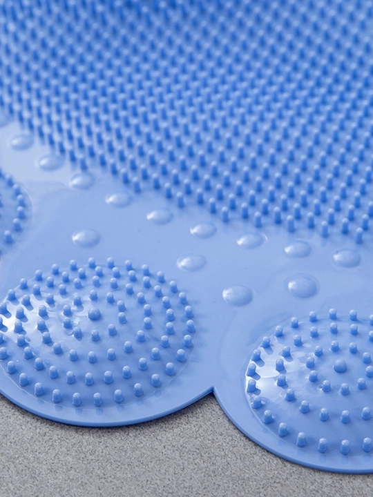Коврик для ванной противоскользящий массажный PVC 33x58 см
