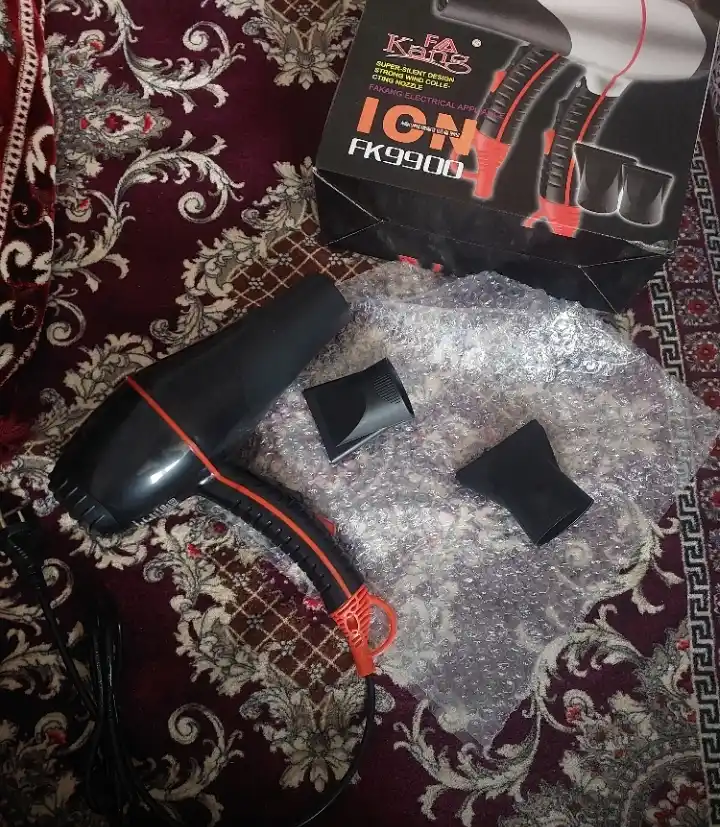 Soch quritish va parvarishlash uchun FaKang ION FK-9900 fen