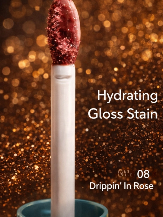 NYX Lip I.V Gloss Stain, стойкий тинт и увлажняющий блеск для губ, не липкий