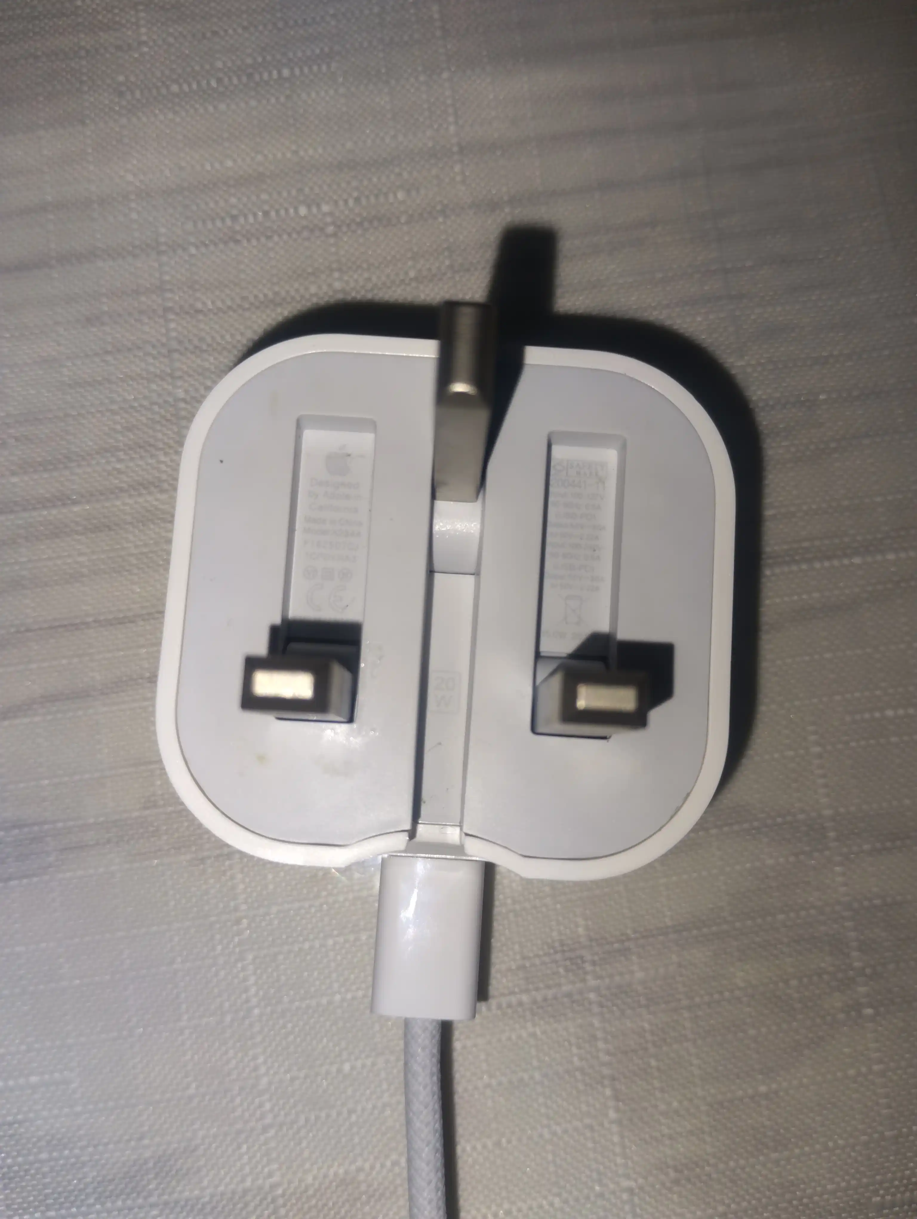 Зарядка для, 20W адаптер питания для iPhone USB Type-C, ORG