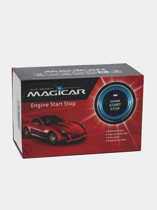 Кнопка стар-стоп зажигания двигателя Magicar Start-Stop, универсальная