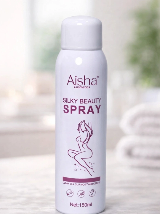 Depilyatsiya uchun sprey Silky Beauty Spray, og'riqsiz tuklarni olib tashlash 150 ml - 