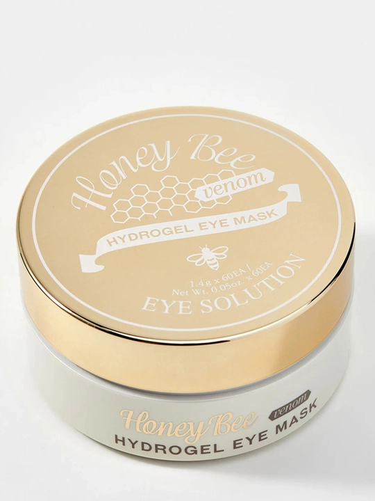 Гидрогелевые патчи с пчелиным ядом TRUE ISLAND HONEY BEE VENOM HYDROGEL EYE MASKС