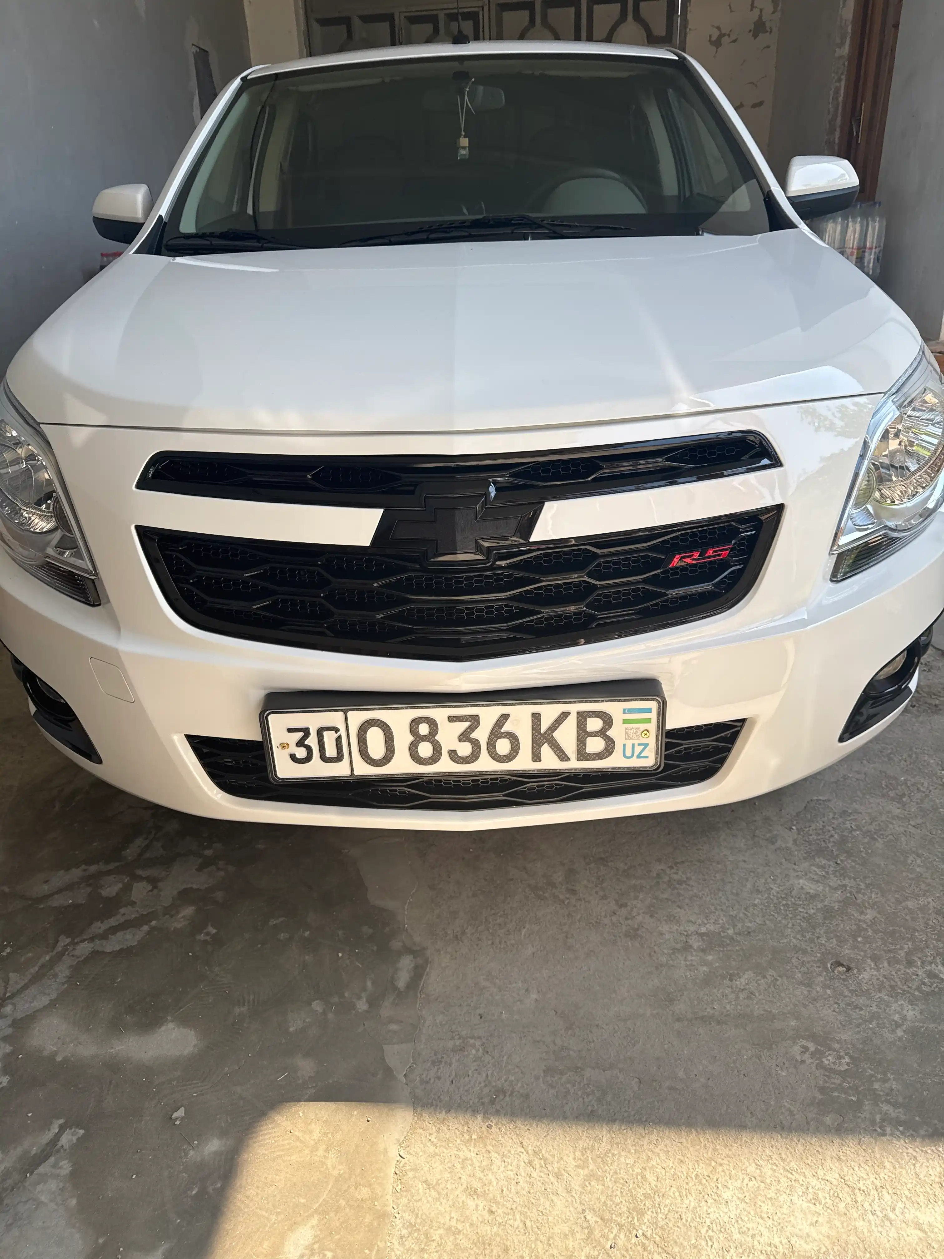 Облицовка решетка бампера тюнинг RS,Matiz, Spark, Damas,Cobalt,Nexia,Tracker/2,Onix,Monza