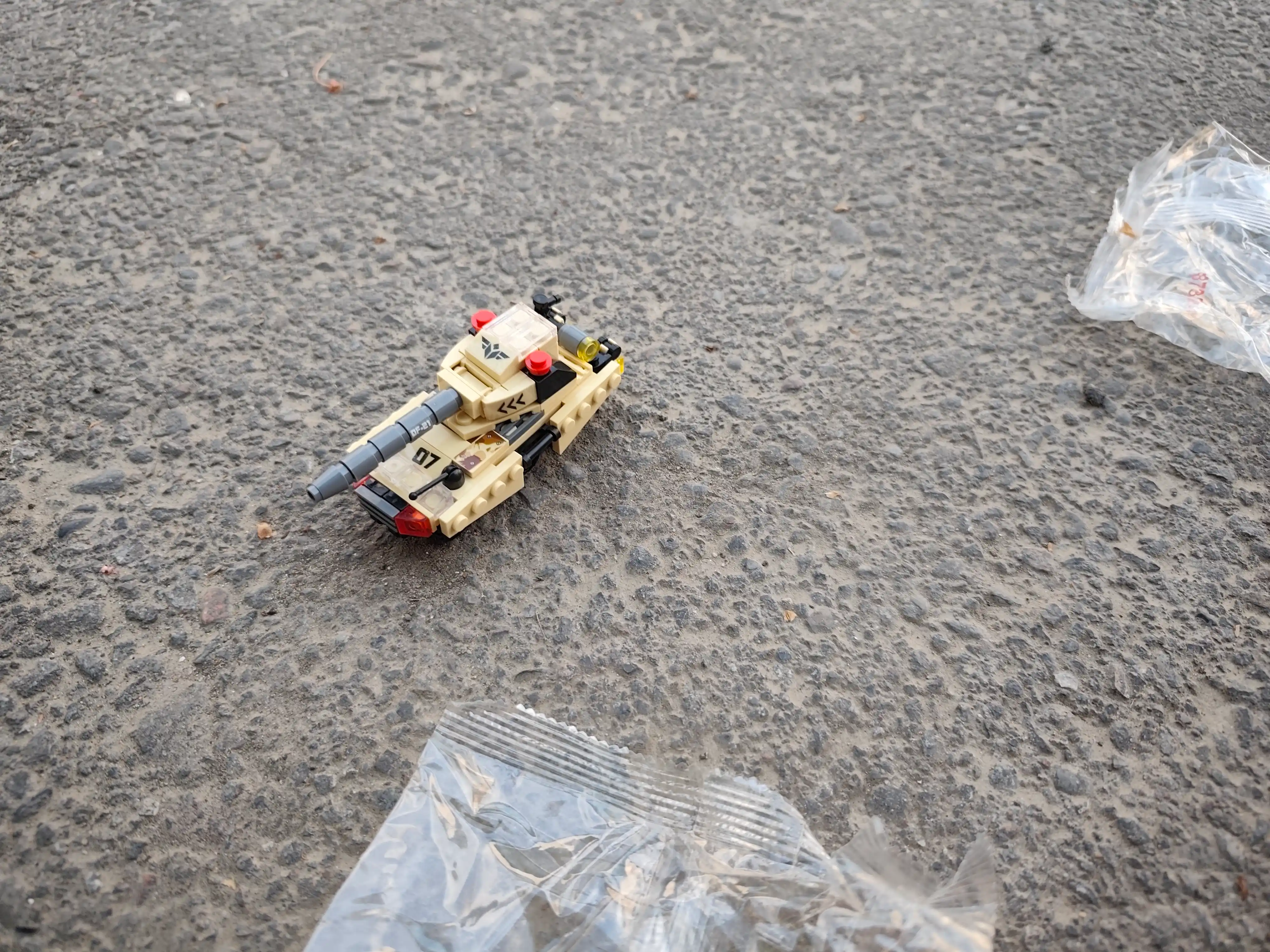 Конструкторы 6 в 1: "Спасательная и Военная техника" совместим с Lego