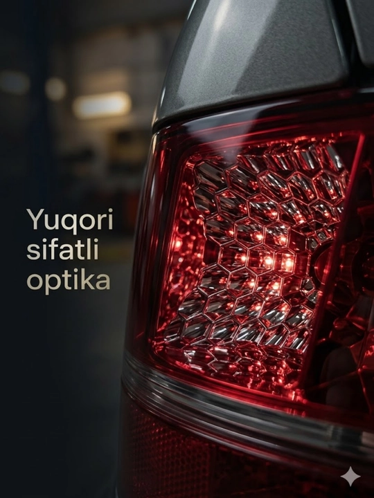 Комплект задних стоп-фонарей для Nexia 1, красные, качественная оптика, Daewoo Nexia
