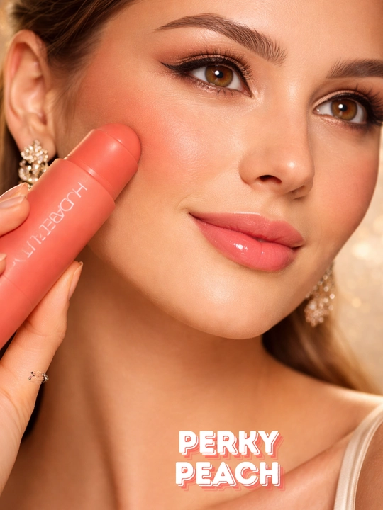 Huda Beauty Blush Stick 2в1, кремовый тинт для губ и щек, на каждый день