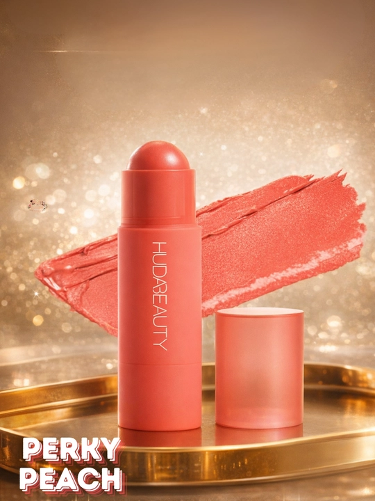 Huda Beauty Blush Stick 2в1, кремовый тинт для губ и щек, на каждый день