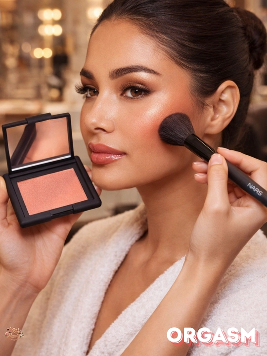 NARS Blush Teriga tabiiy rang beruvchi pigmenti kuchli rumyana yorqin rang beruvchi