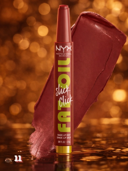 NYX Fat Oil Slick Click бальзам для губ, с оттенком и глянцевым эффектом, увлажняющий