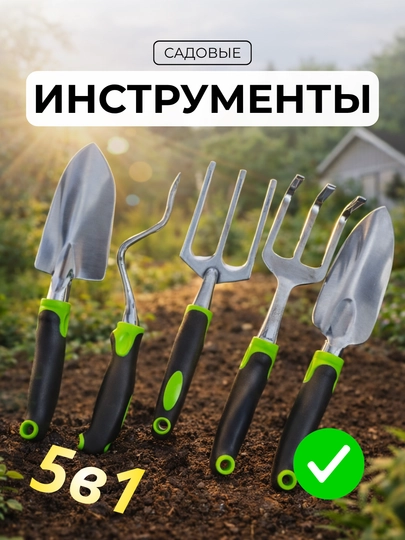 Bog 'asboblari to'plami, og'ir 5 qismli bog 'asboblari to'plami - 