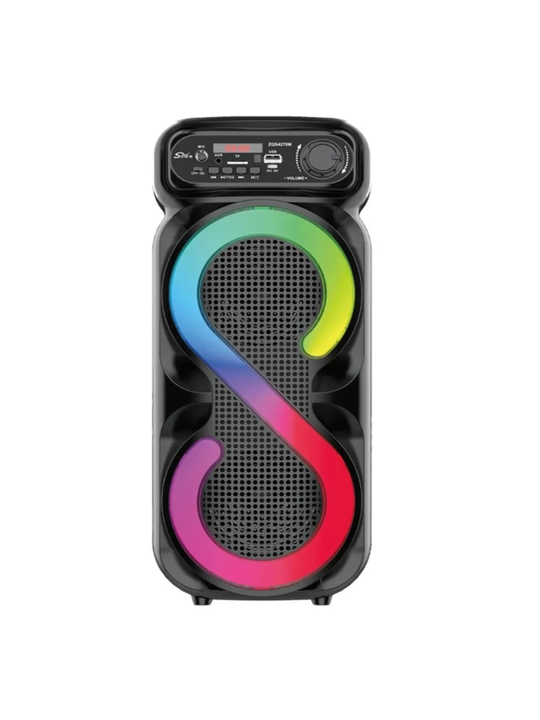 RGB LED Simsiz Karaoke Kolonka 4239 4270 4303 – Kuchli ovoz va Bluetooth ulanish