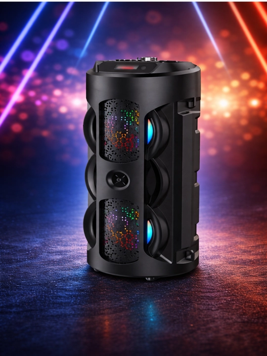 RGB LED Simsiz Karaoke Kolonka 4239 4270 4303 – Kuchli ovoz va Bluetooth ulanish
