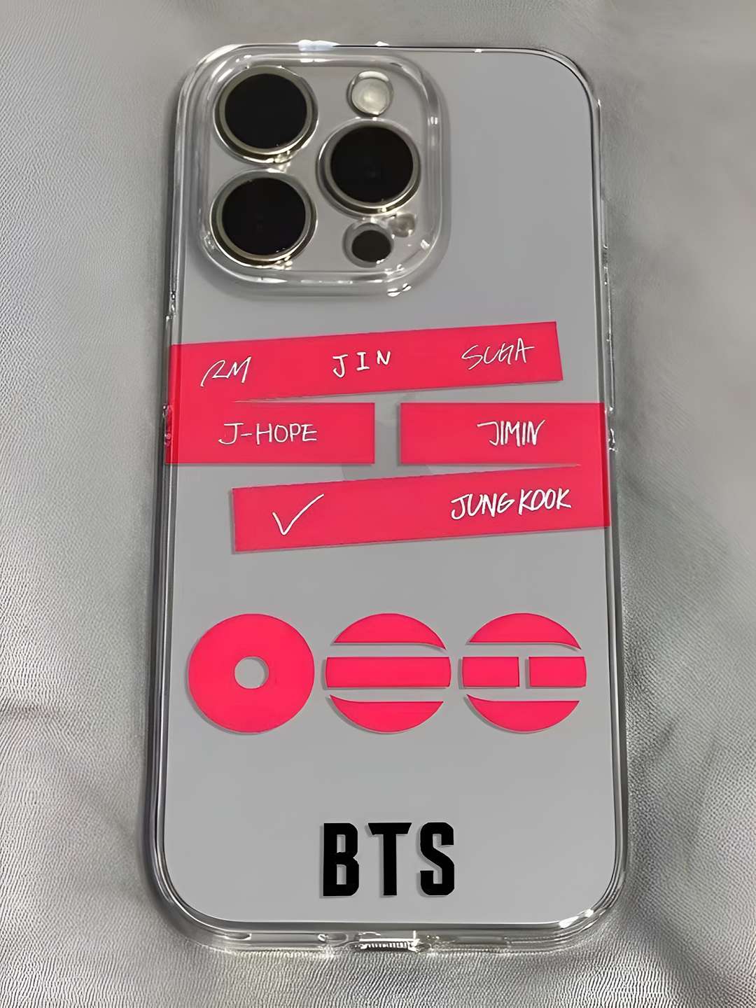 Чехол для iPhone 11,12,13,14,15,16,17 Pro, Max с изображением K-pop группы BTS, чехол BTS