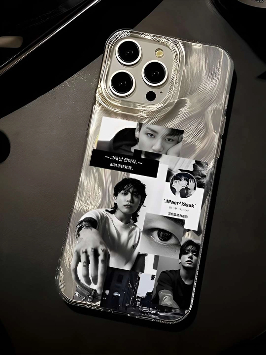 Чехол для iPhone 11,12,13,14,15,16,17 Pro, Max с изображением K-pop группы BTS, чехол BTS