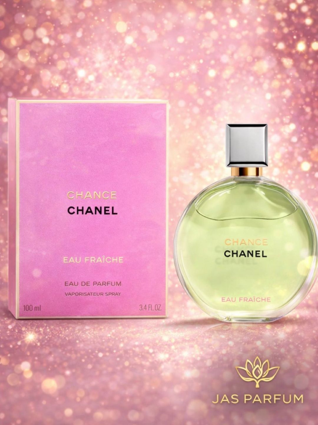 AYOLLAR UCHUN PARFUMLANGAN SUV, CHANEL CHANCE EAU FRAICHE 100ML EDP - 
