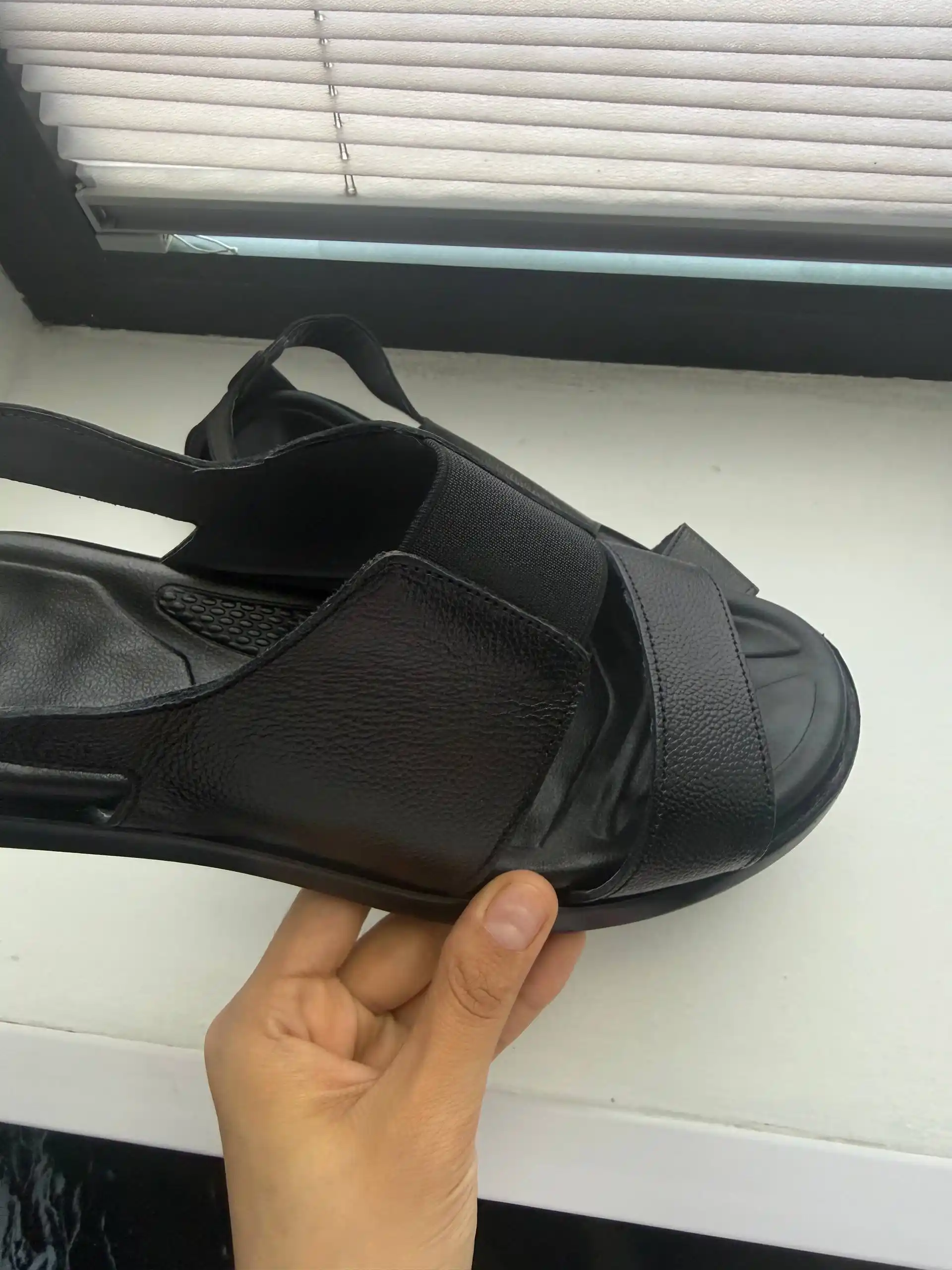 Tabiiy charm erkaklar poyabzali,basanoshka\basanojka\basanochka sandallar shippaklar obuv