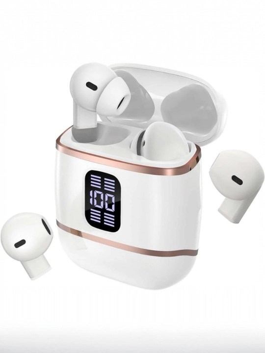 Simsiz quloqchinlar A100 Pro, 2 juft naushnik 1 keysda, Bluetooth 5.3, led displey