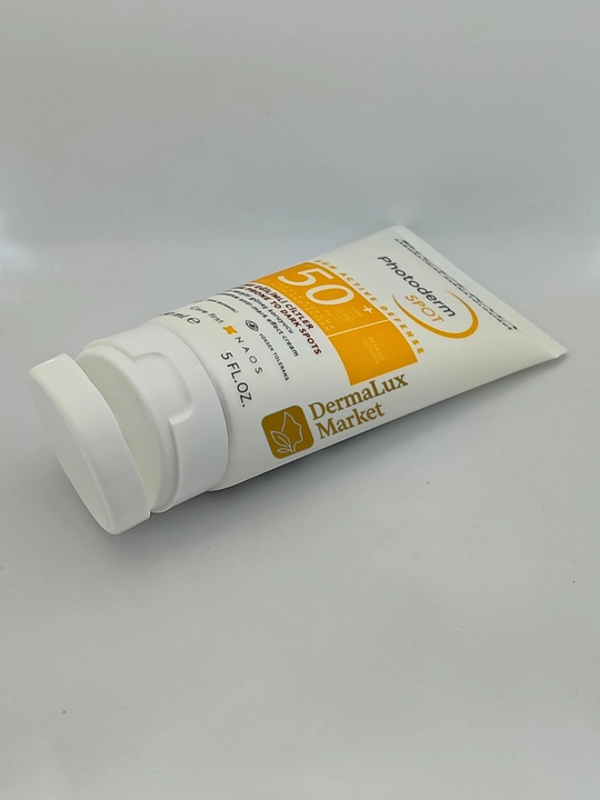 Солнцезащитный крем от пигментных пятен, бесцветный – Photoderm Spot SPF 50+, 150 мл