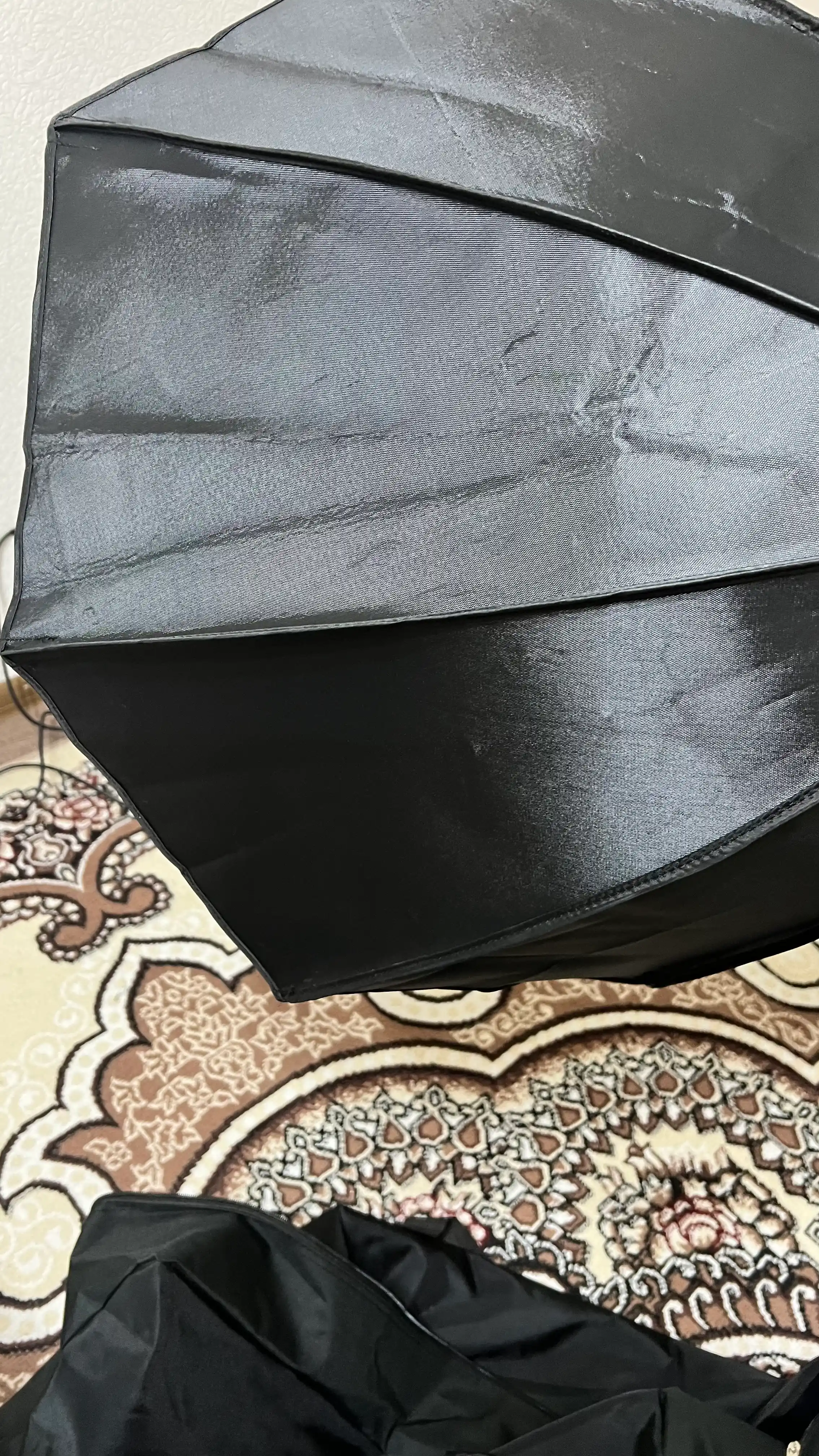 Dumaloq softbox, lampa, ustun, pult
