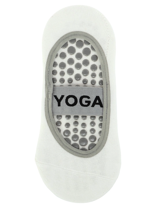 Yoga, fitnes, raqs, pilates uchun yozgi, tovonlari sirpanmaydigan ayollar sport paypoqlari