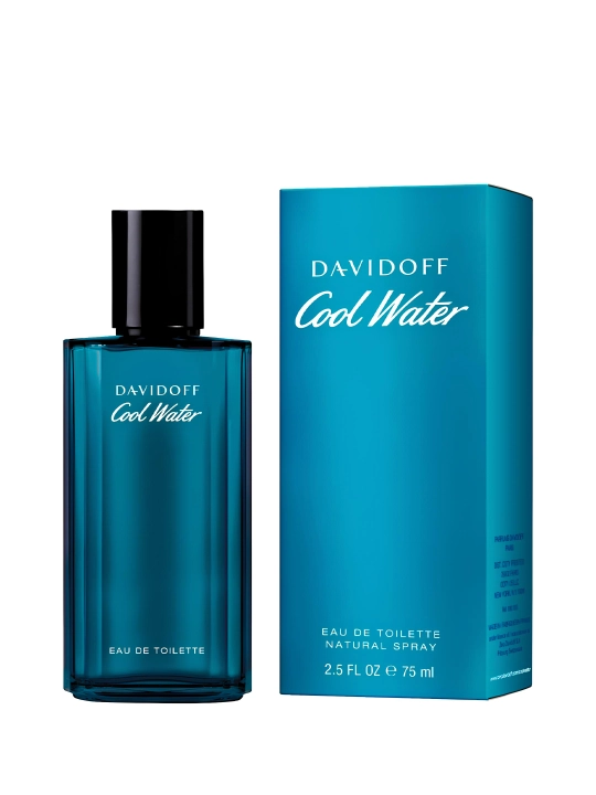 Davidoff Cool Water EDT для мужчин , фужерные водяные 75 мл Франция - 