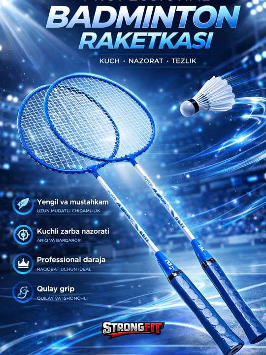 Badminton uchun raketkalar - 