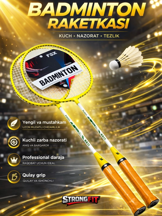 Badminton uchun raketkalar - 