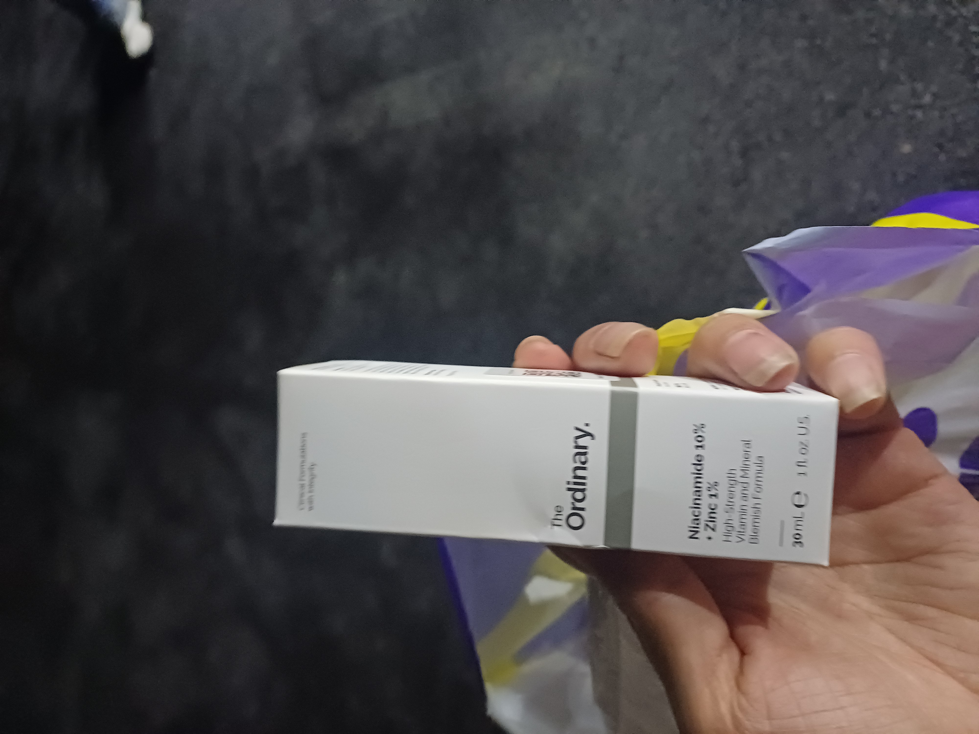 The Ordinary Niatsinamid va sink bilan yuz zardobi Niacinamide 10% + Zinc 1%, 30 ml